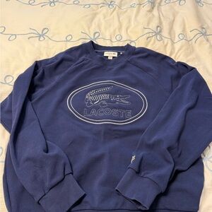 Lacoste Men's Navy Crewneck Sweater